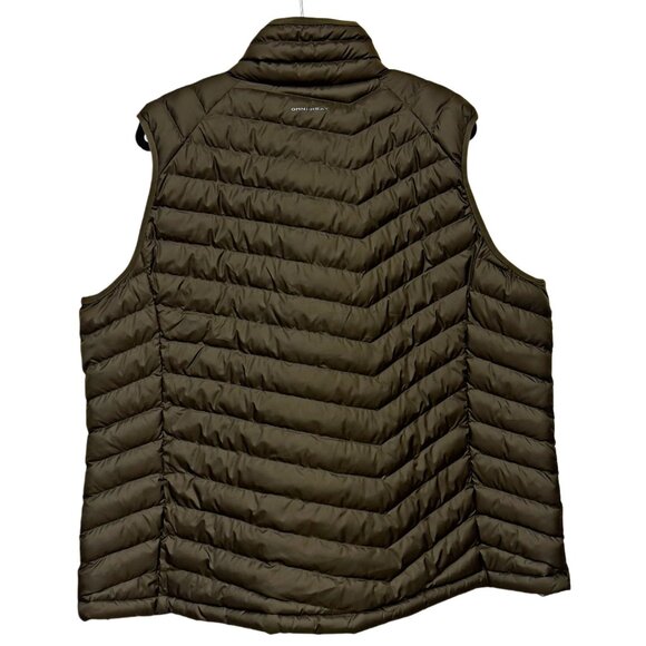 Columbia Powder Lite Insulated Puffer Vest Omni-Heat Thermal Full Zip Jacket 2X - Picture 5 of 12